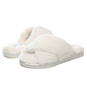 Wmns Soft FauxFur Slippers-L(9/10)